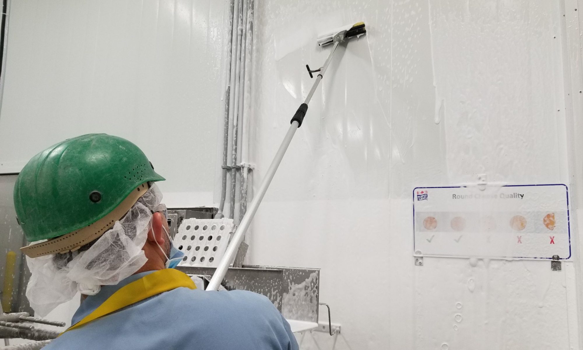 Skills At Work - person laying ceramic tile 